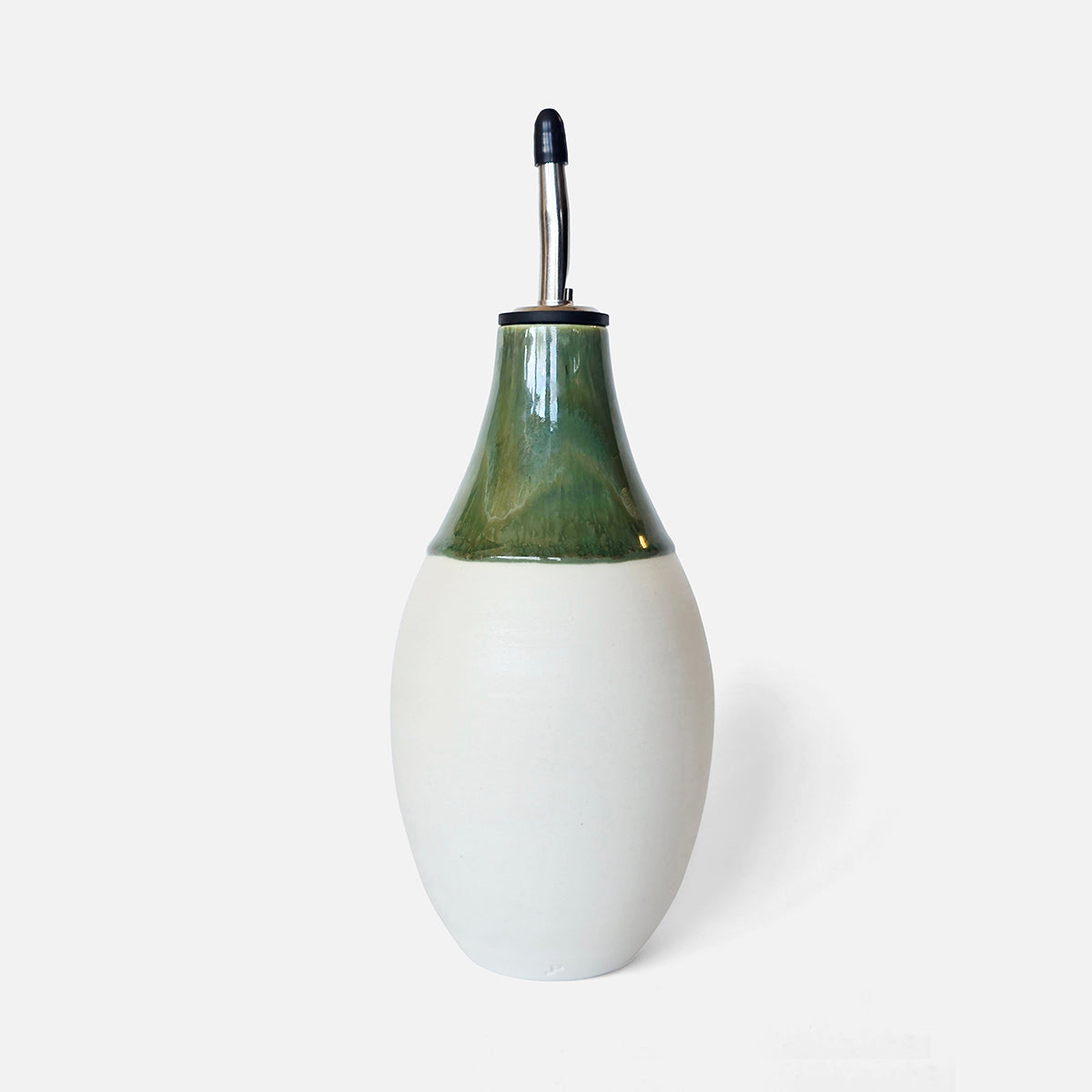 Rainforest Green Float Olive Oil/Vinegar Pourer