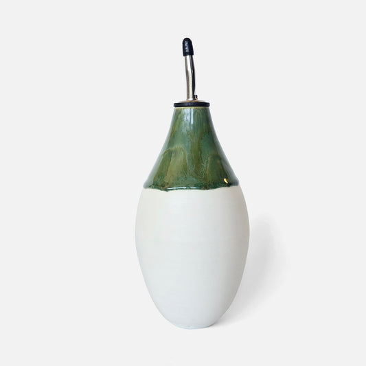 Rainforest Green Float Olive Oil/Vinegar Pourer