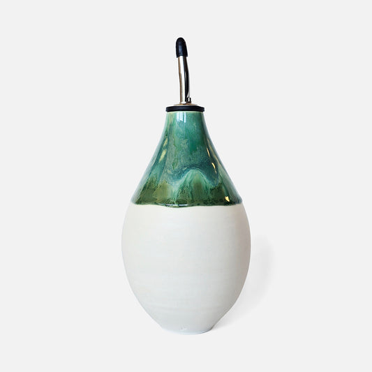 Green Float Olive Oil/Vinegar Pourer