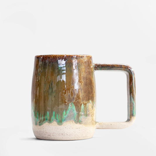 Handmade Stoneware Bronze Mug