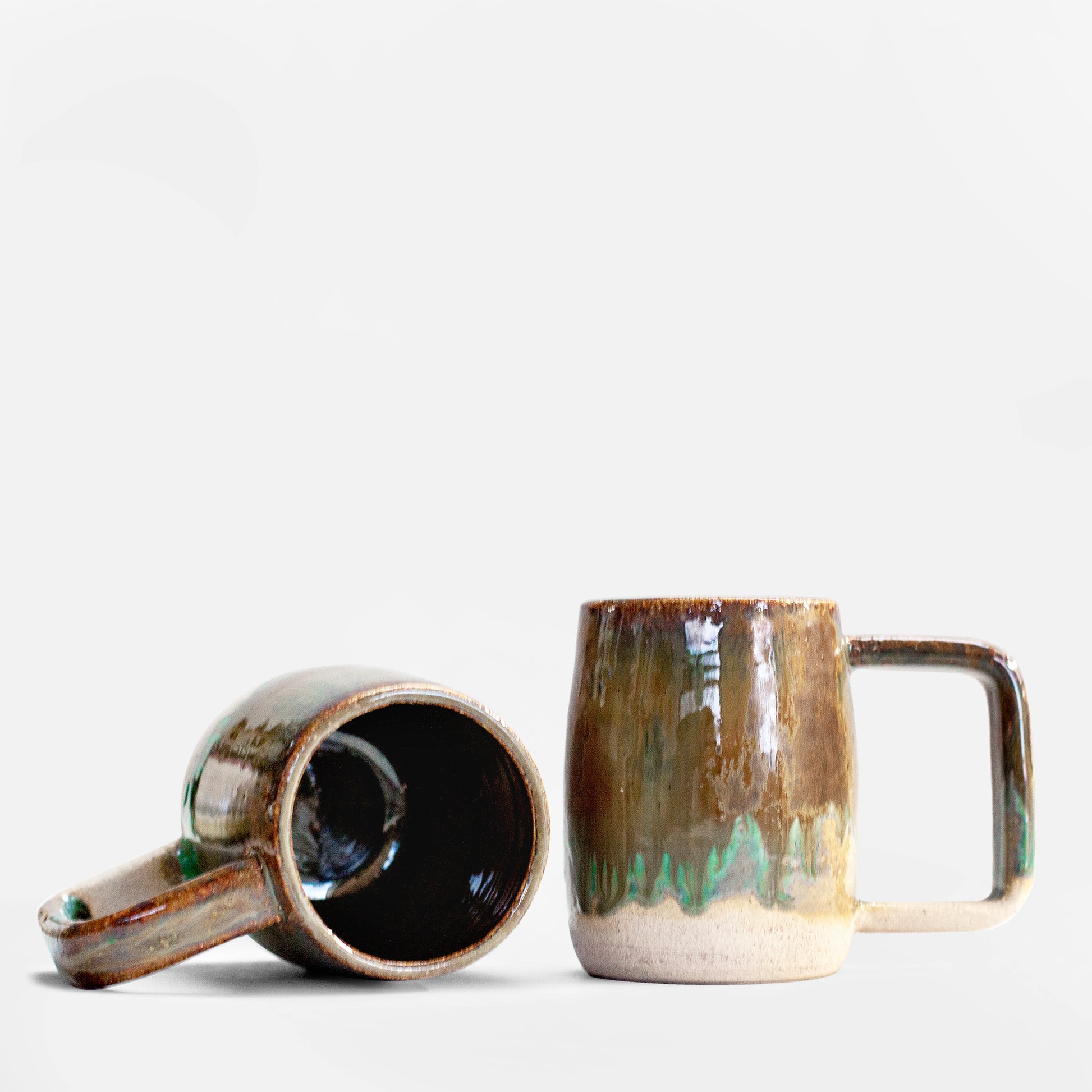 Handmade Stoneware Bronze Mug