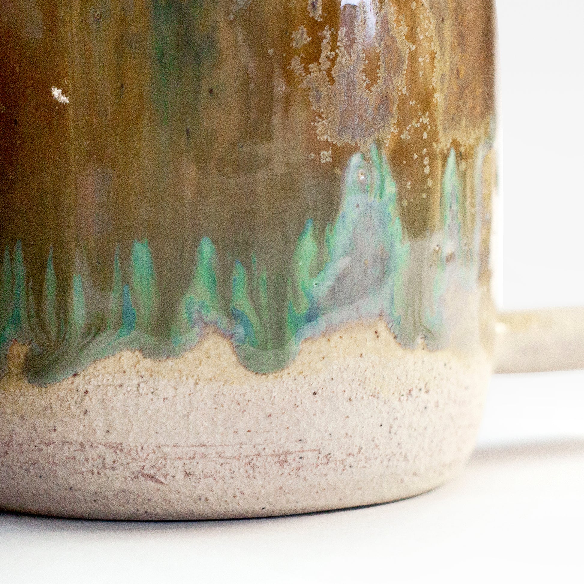 Handmade Stoneware Bronze Mug